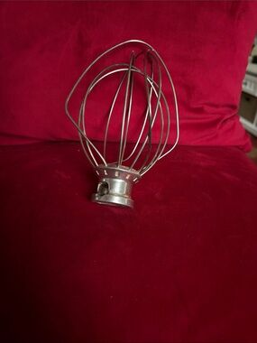 Stainless Steel kitchen aid Whisk Attachment - Silver